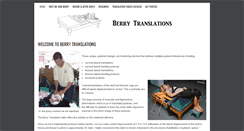 Desktop Screenshot of berrytranslations.com