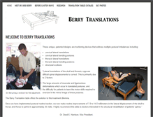 Tablet Screenshot of berrytranslations.com